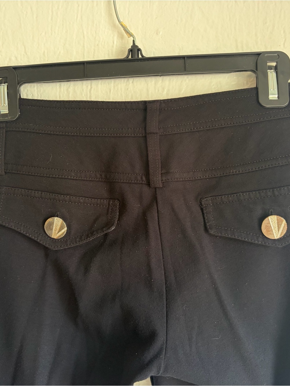 Cache Black Military-Style Blazer with Silver Buttons - Picture 9 of 10